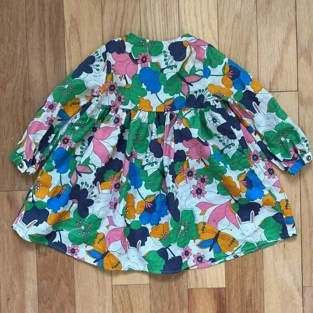 NEXT Baby girl floral dress 18-24 months